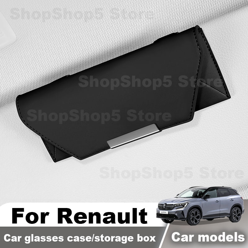 Tech Accessories Storage - New Car Glasses Case For Renault