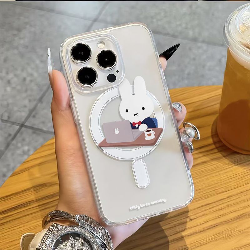 Mobile Tech Accessories - Transparent Magnetic Shell Go To Work