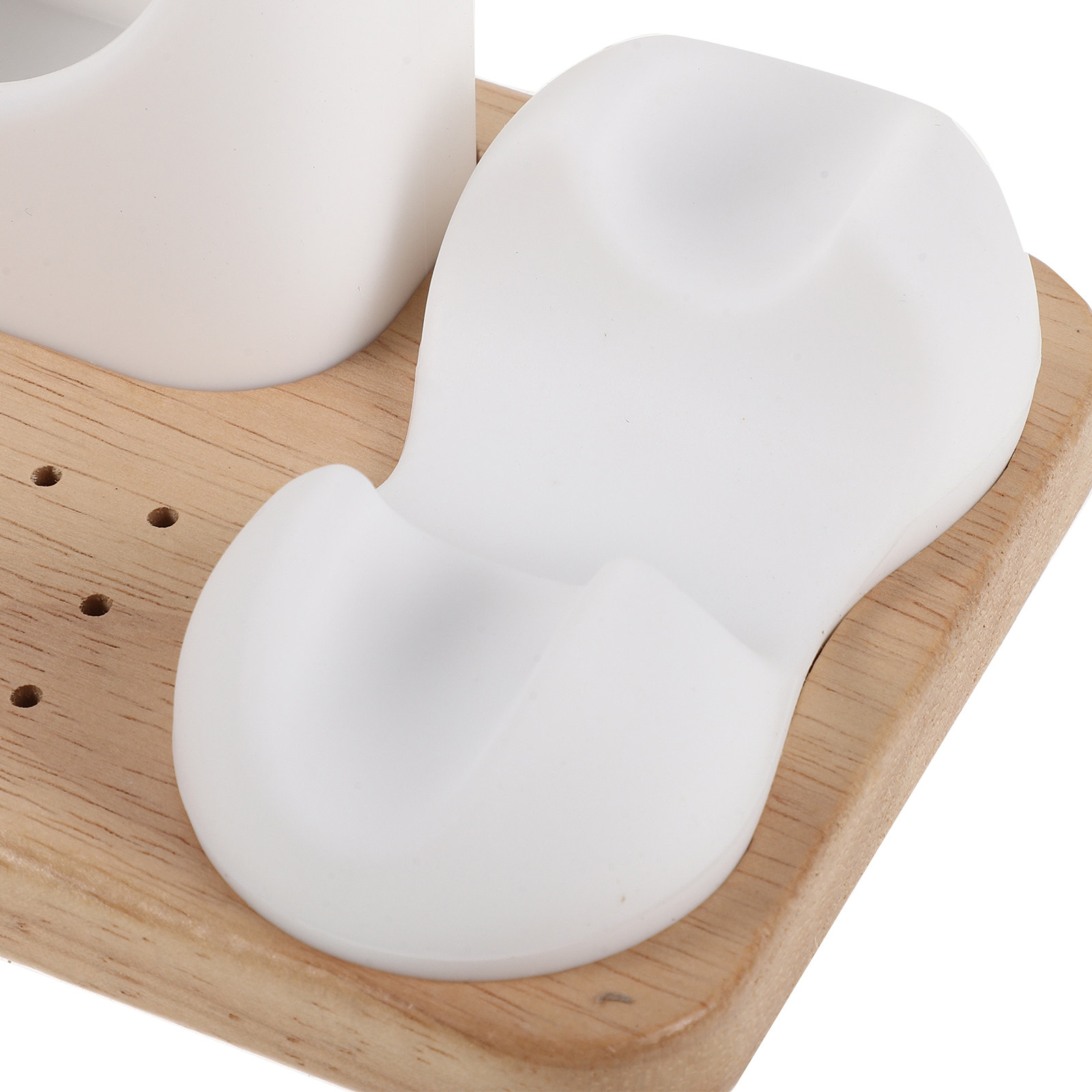 Silicone Nail Drill Holder wit - đánh giá và giá Tech Accessories Storage