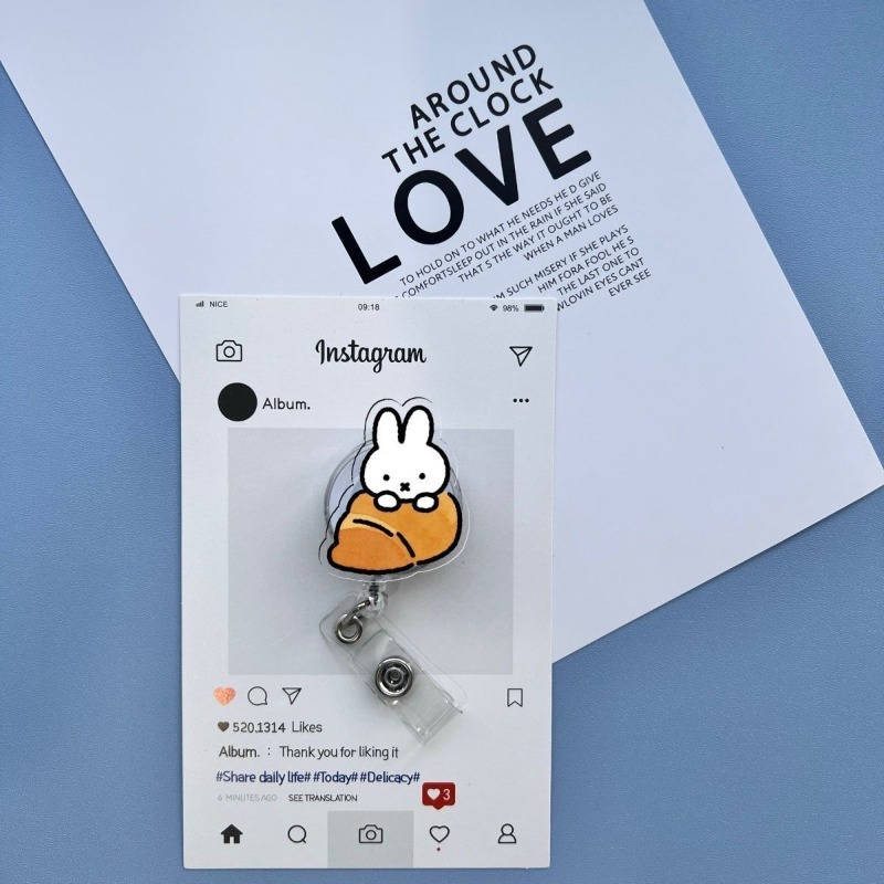 Kawaii Miffy Retractable ID Ba - đánh giá và giá Kawaii Tech Accessories