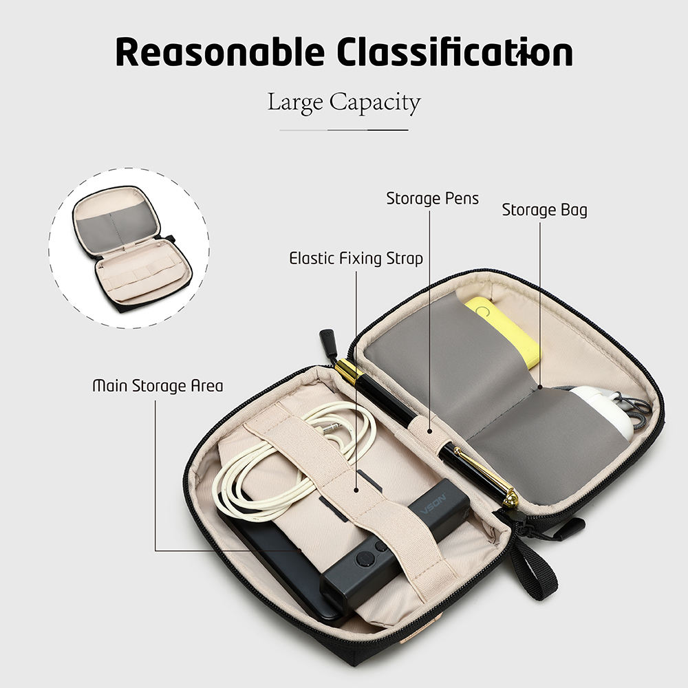 Large Capacity Tech Organizer  - đánh giá và giá Tech Accessories Travel Organizer Pouch